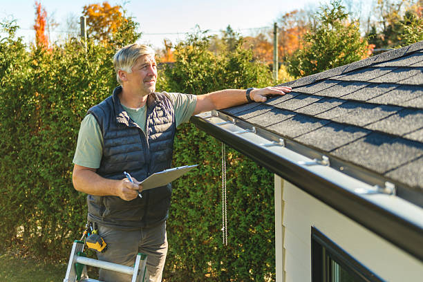 Professional Roofing technician working in Marble Falls, TX
